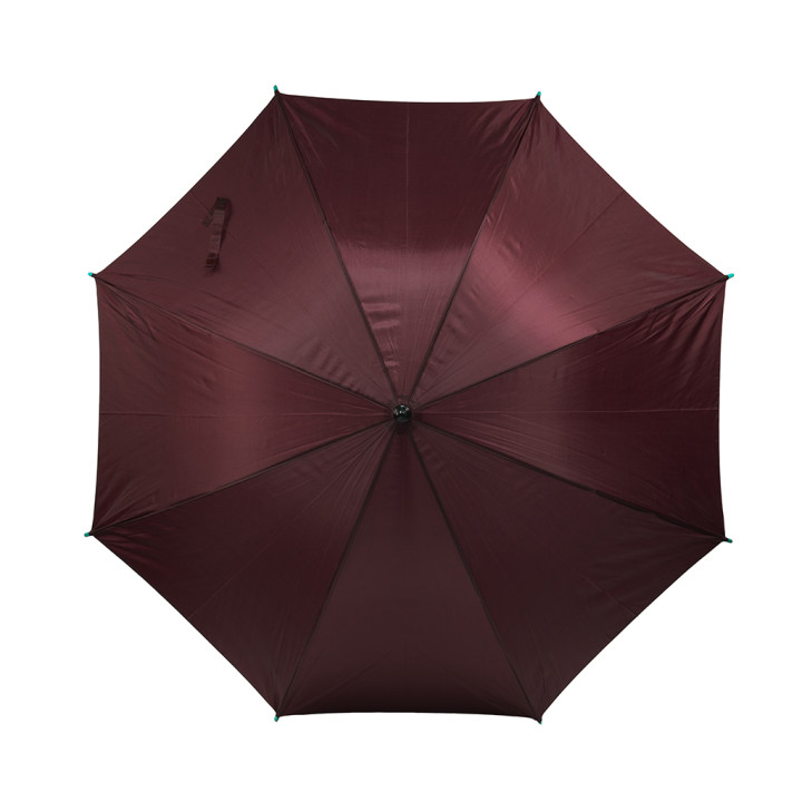 Paraguas madera automático 23" mango curvo