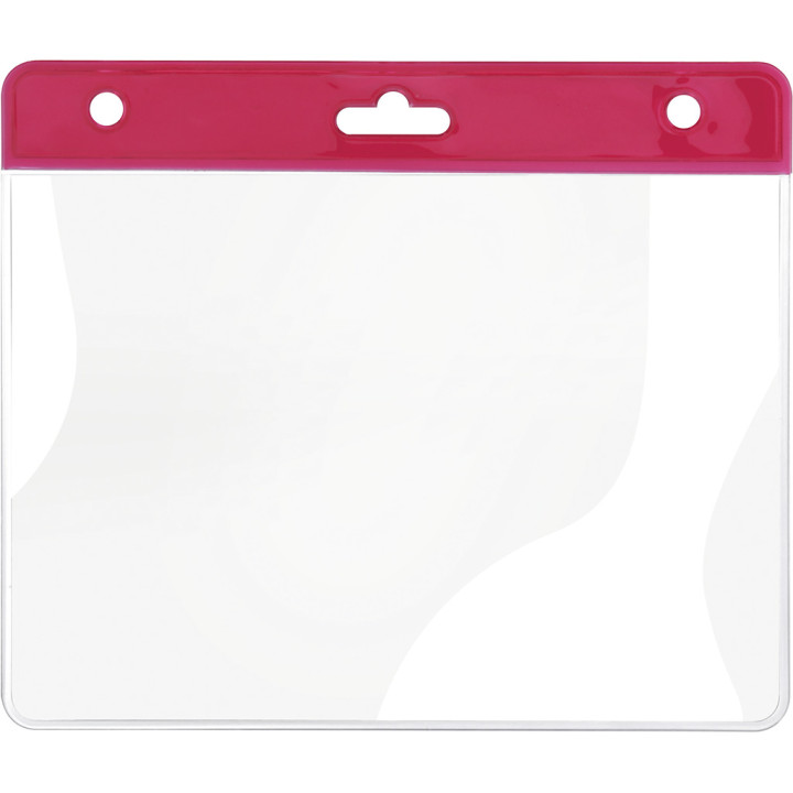 Porta identificación de plástico