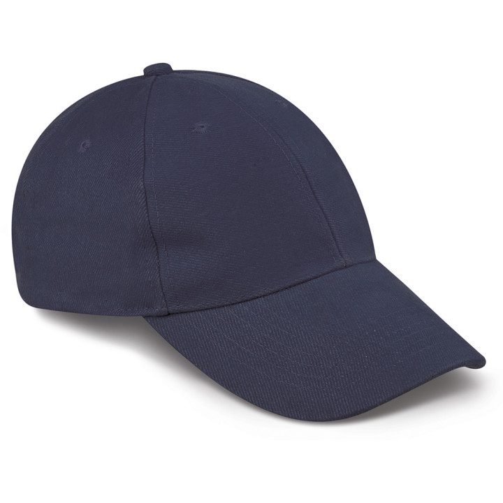 Gorra 6 paneles 100% algodón