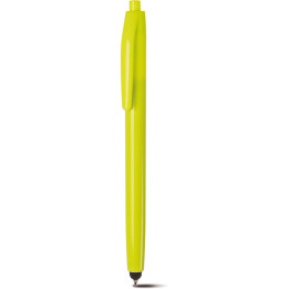 Bolígrafo touch fabricado en plástico