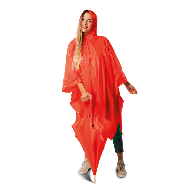 Poncho pvc 0,13 mm