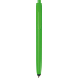 Bolígrafo touch fabricado en plástico