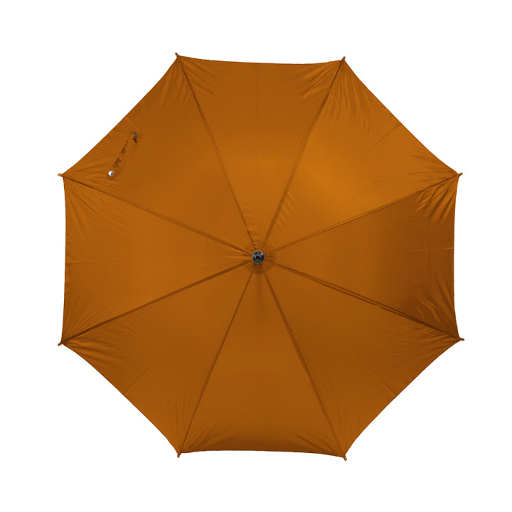 Paraguas manual de madera 23" mango curvo