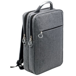 Mochila para portátil en poliéster 300d/aluminio