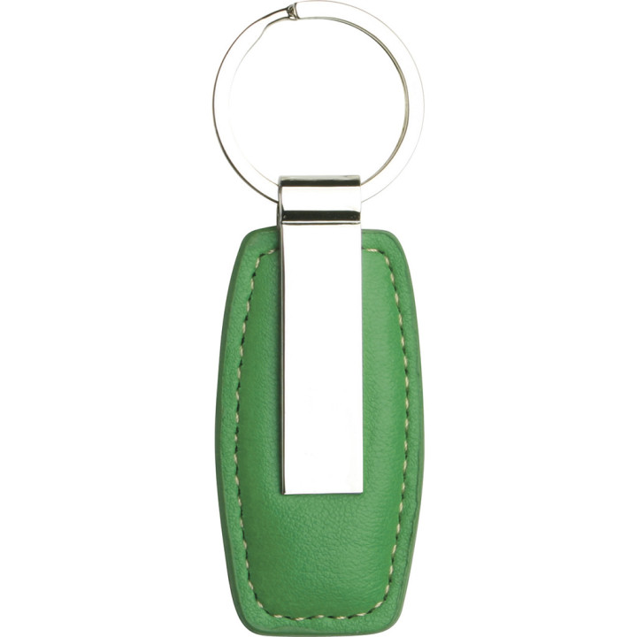 Llavero en estuche metal/pvc