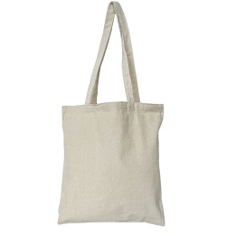 Bolsa shopping de algodón 250 gr/m3 color natural