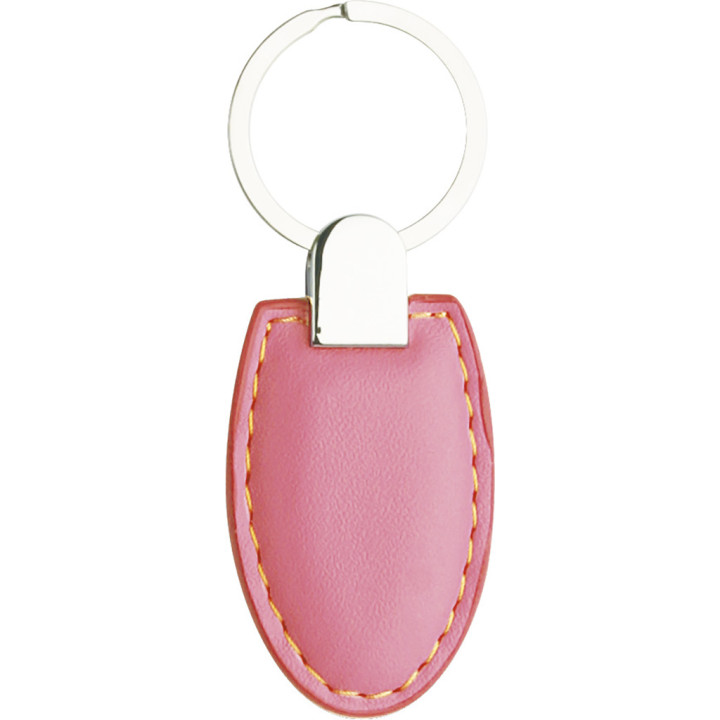 Llavero en estuche metal/pvc