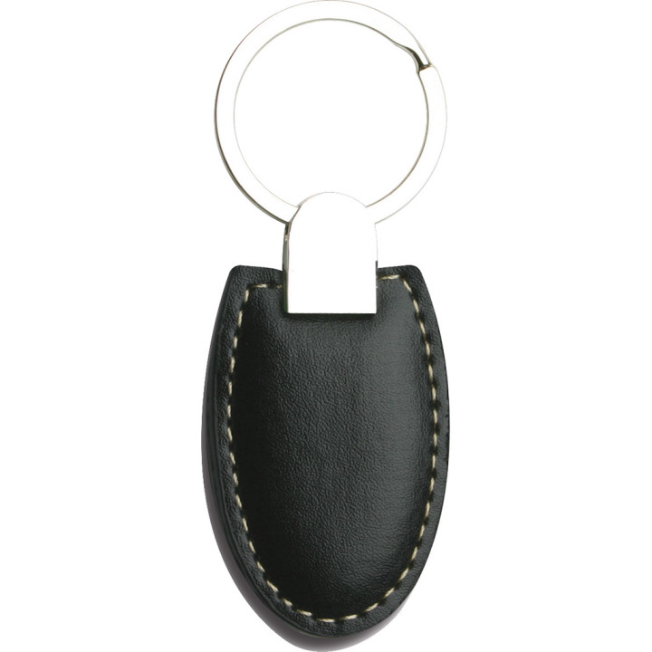 Llavero en estuche metal/pvc