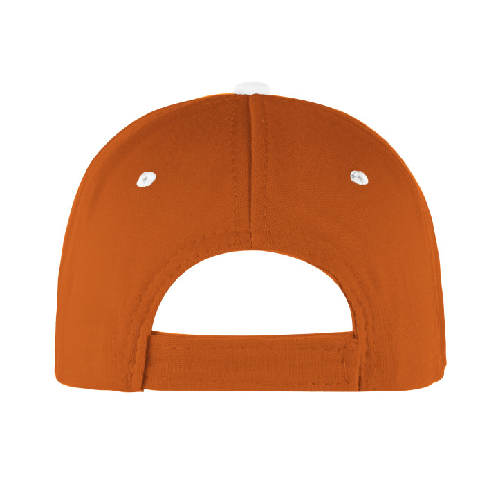 Gorra 5 paneles sandwich 100% algodón