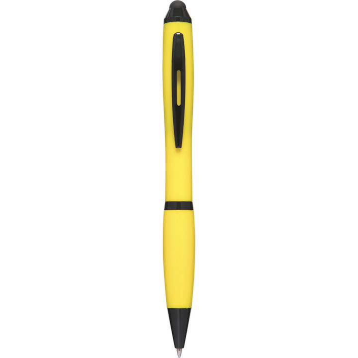 Bolígrafo plástico/metal para pantalla táctil