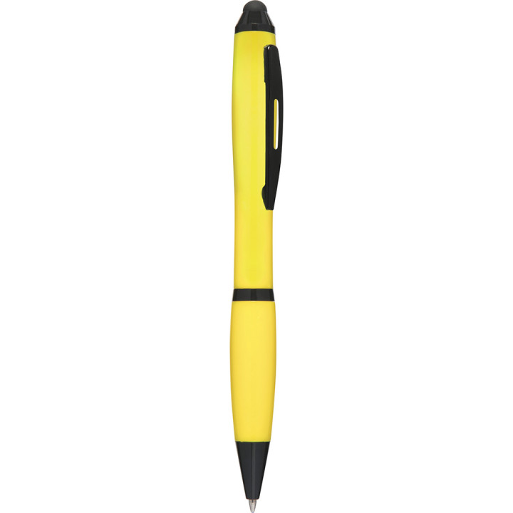Bolígrafo plástico/metal para pantalla táctil