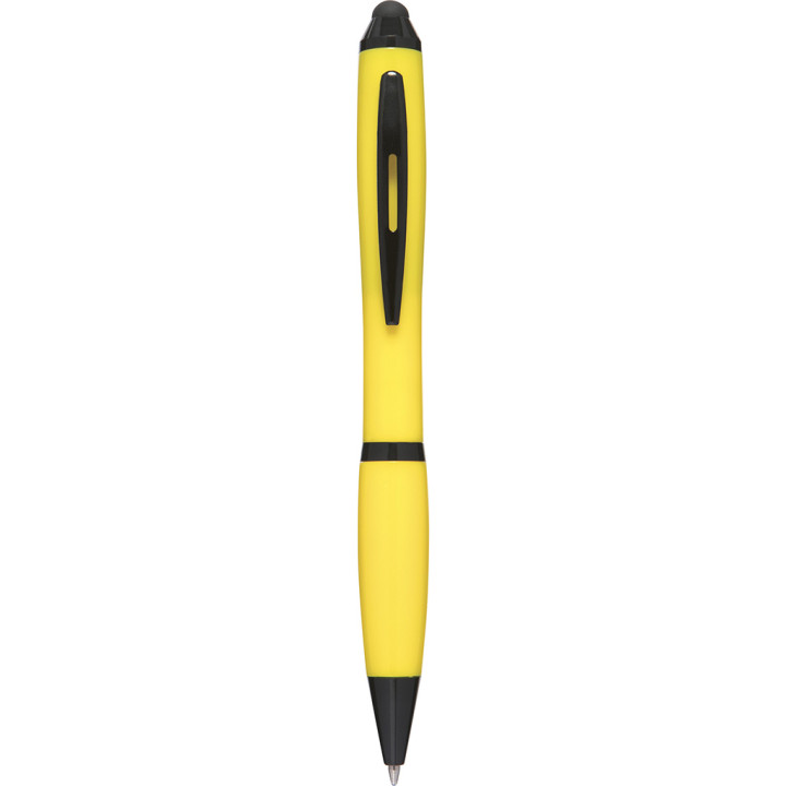 Bolígrafo plástico/metal para pantalla táctil