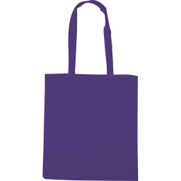 Bolsa shopping de algodón 100 gr/m2 asa larga