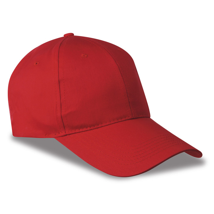 Gorra 6 paneles 100% algodón