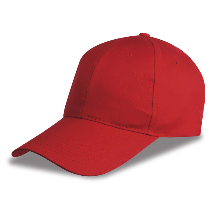 Gorra 6 paneles 100% algodón