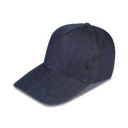 Gorra 5 paneles 100% tejano
