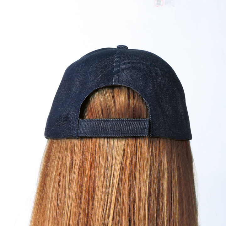 Gorra 5 paneles 100% tejano