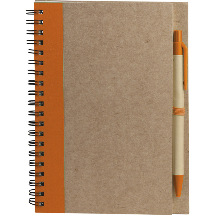 Libreta notebook de papel reciclado