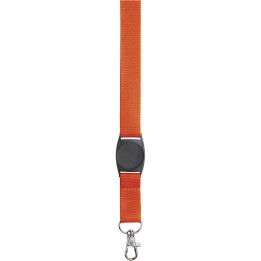 Lanyard poliéster placa estampación 2 cms