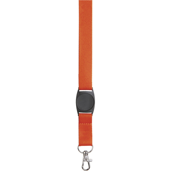 Lanyard poliéster placa estampación 2 cms