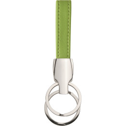 Llavero doble anilla metal/pvc