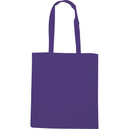 Bolsa shopping de algodón 105 gr/m2 asa larga