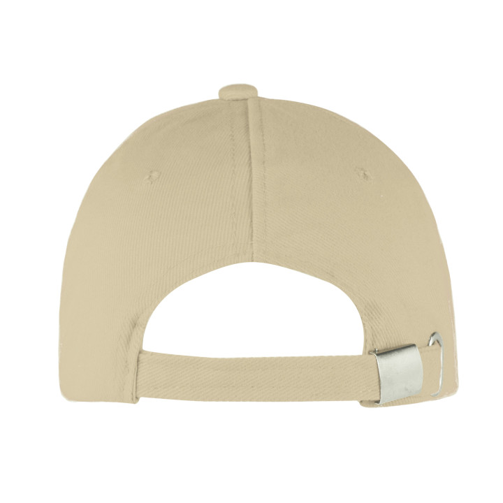 Gorra 6 paneles 100% algodón