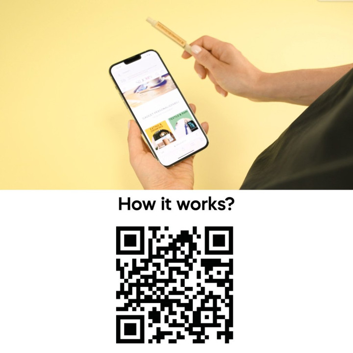 Bolígrafo con etiqueta nfc (144 bytes)