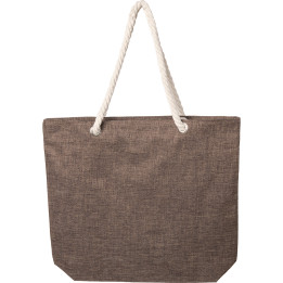 Bolsa de playa efecto melange poliéster 600d