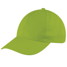 Gorra 6 paneles 80% poliéster/20% algodón