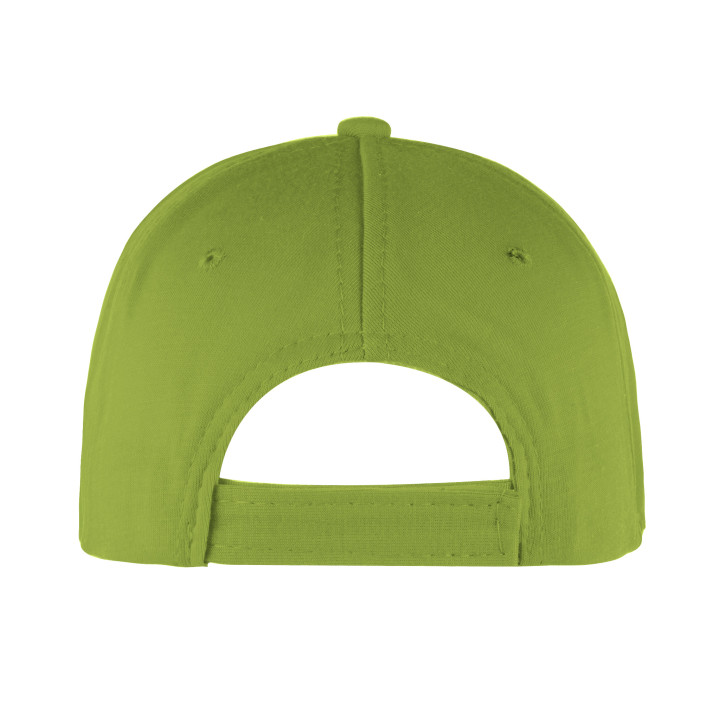 Gorra 6 paneles 80% poliéster/20% algodón