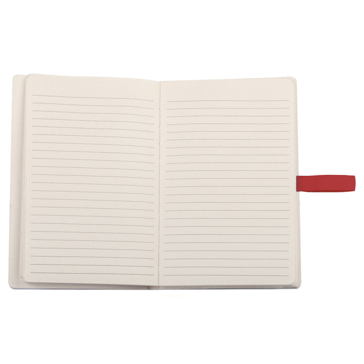 Bloc de notas fabricado con cartones de leche