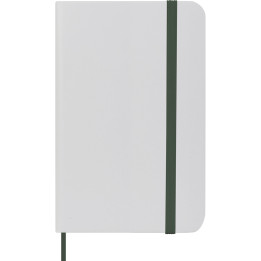 Libreta a6 tipo moleskine pvc/papel