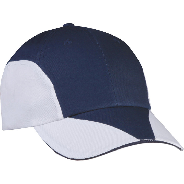 Gorra 8 paneles sandwich bicolor bandera italiana