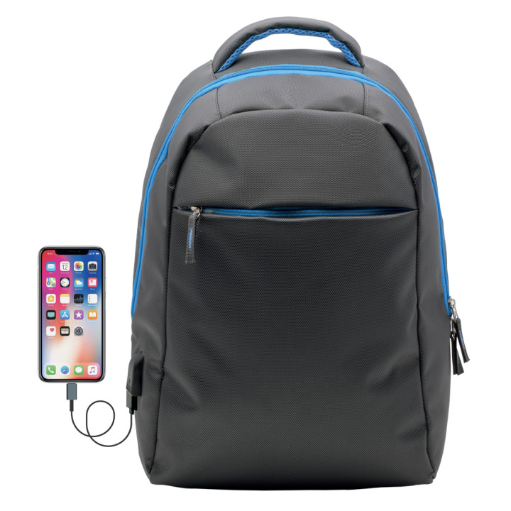 Mochila para portátil con puerto de carga usb