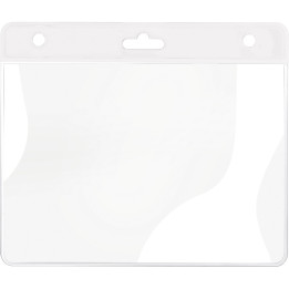Porta identificación de plástico