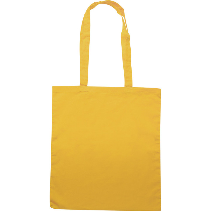 Bolsa shopping de algodón 100 gr/m2 asa larga