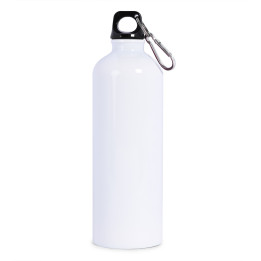 Botella de agua blanca de acero inoxidable 750 ml