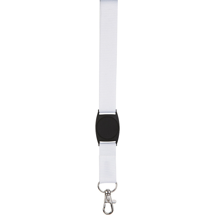 Lanyard poliéster placa estampación 2 cms