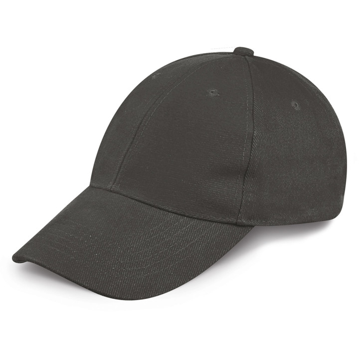 Gorra 6 paneles 100% algodón