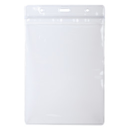 Funda porta-tarjeta vertical