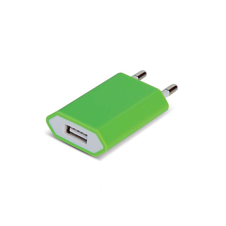 Adaptador de corriente de plástico