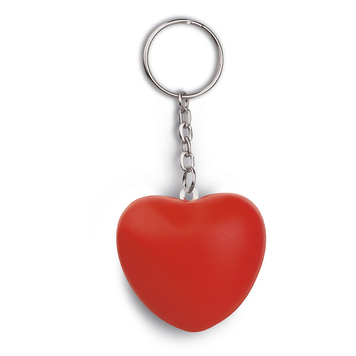 Llavero antiestrés corazón
