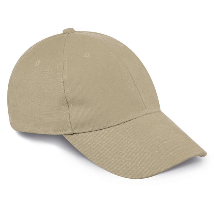 Gorra 6 paneles 100% algodón
