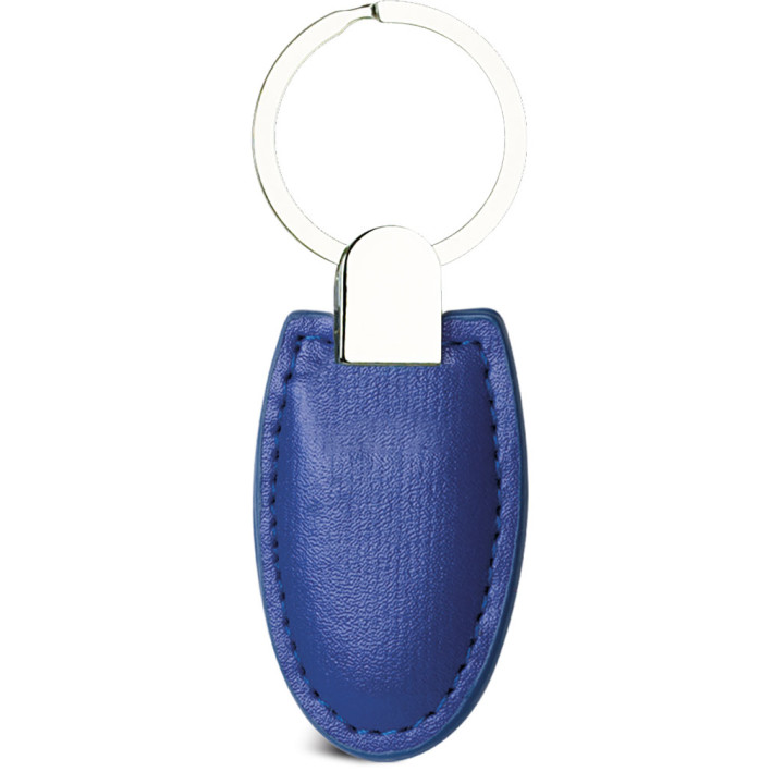 Llavero en estuche metal/pvc