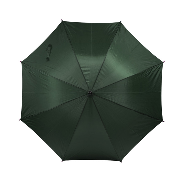 Paraguas madera automático 23" mango curvo