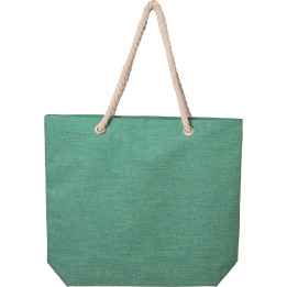 Bolsa de playa efecto melange poliéster 600d