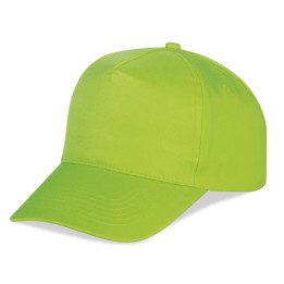 Gorra golf 5 paneles 100% poliéster