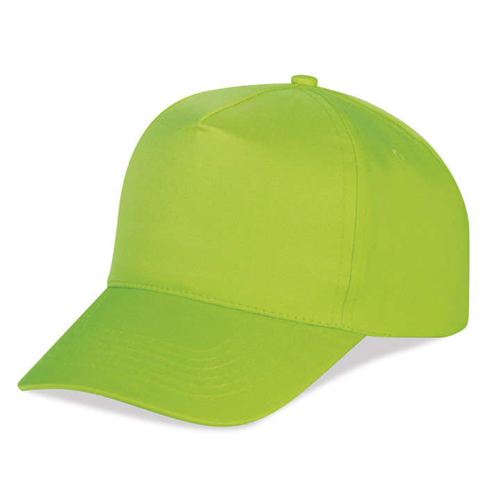Gorra golf 5 paneles 100% poliéster