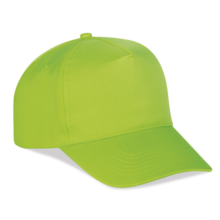 Gorra golf 5 paneles 100% poliéster